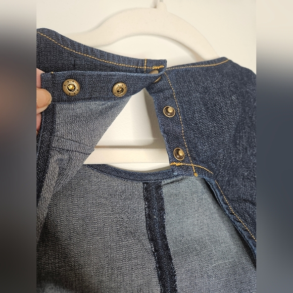 Silence + Noise Lilith Denim Cutout Shift Dress - Picture 10 of 13